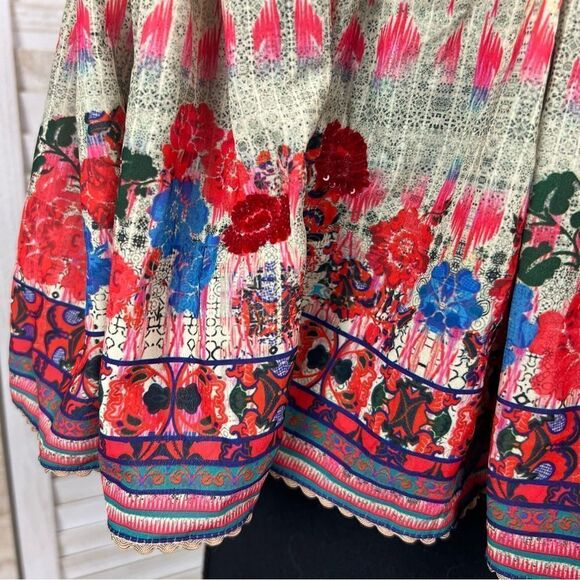 Anthropologie Bhanuni by Jyoti Villa Cropped Sequin Top Small - Picture 11 of 11